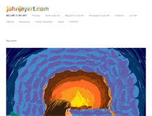 Tablet Screenshot of johnjayart.com